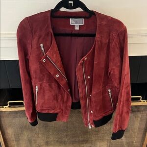 Chelsea 28 suede bomber jacket